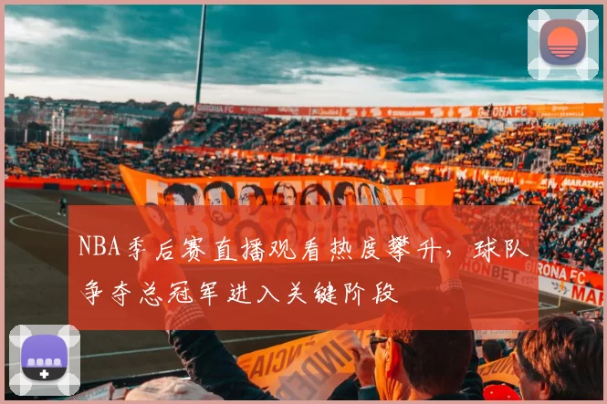 NBA季后赛直播观看热度攀升,球队争夺总冠军进入关键阶段