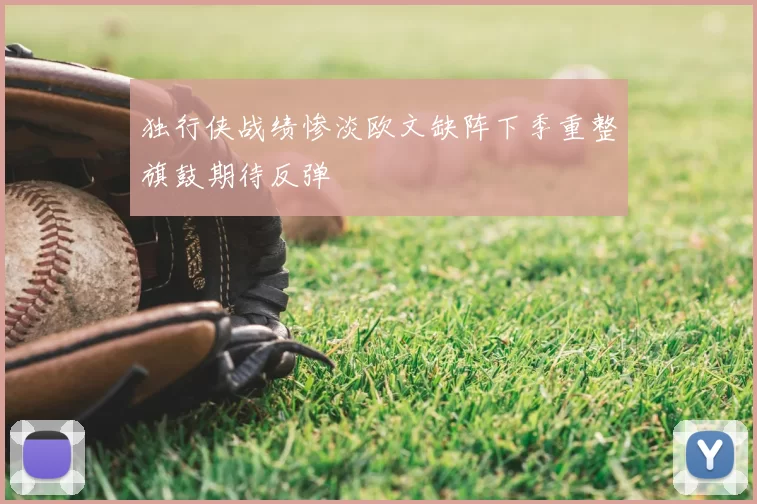 独行侠战绩惨淡欧文缺阵下季重整旗鼓期待反弹