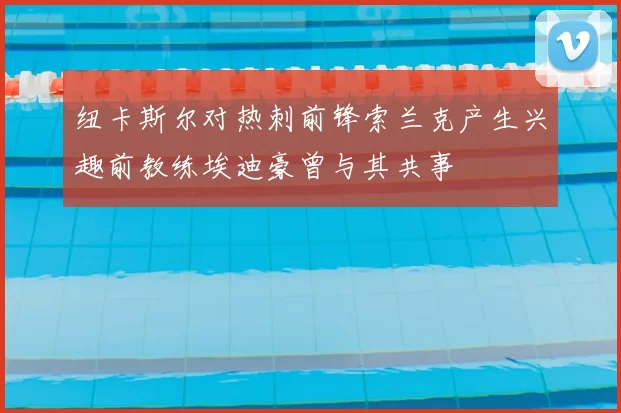 纽卡斯尔对热刺前锋索兰克产生兴趣前教练埃迪豪曾与其共事