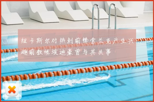 纽卡斯尔对热刺前锋索兰克产生兴趣前教练埃迪豪曾与其共事