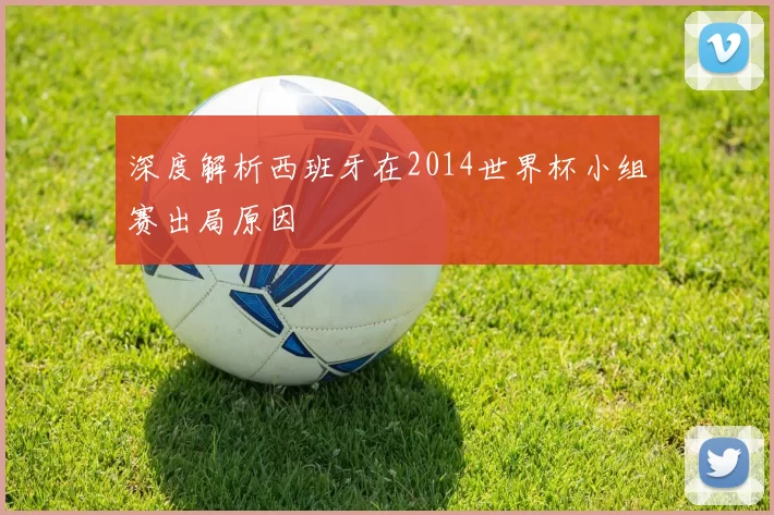 深度解析西班牙在2014世界杯小组赛出局原因