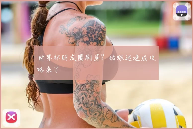 世界杯朋友圈刷屏?伪球迷速成攻略来了